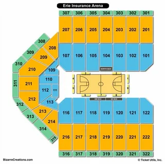 Erie Insurance Arena Seating Chart