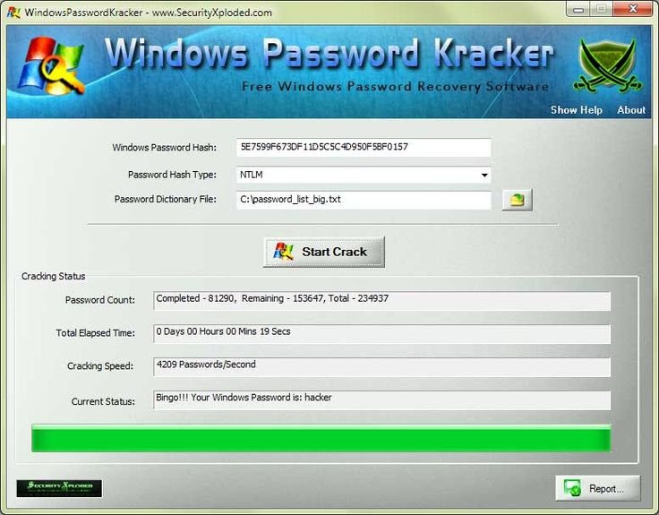 Windows 7 password cracker software free download